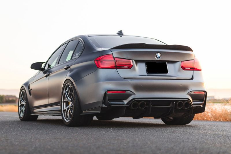BMW F87 M2- PSM style Carbon trunk spoiler 0